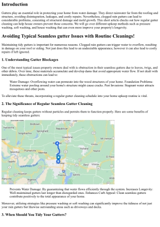 Preventing Common Seamless Gutter Issues with Regular Cleansings!