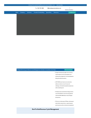 Revenue Cycle Management Services