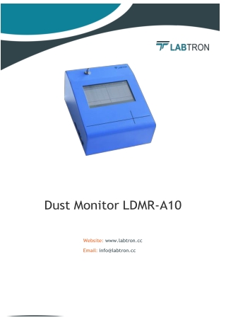 Dust-Monitor-LDMR-A10