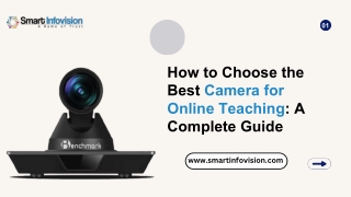 How to Choose the Best Camera for Online Teaching: A Complete Guide