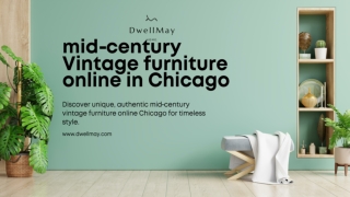 Mid-Century Vintage Furniture Online in Chicago
