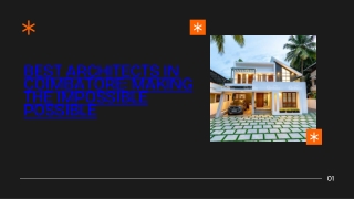Best Architects in Coimbatore Making the Impossible Possible