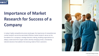 Importance of Market Research for Success of a Company