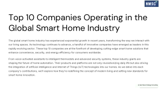 Top-10-Companies-Operating-in-the-Global-Smart-Home-Industry