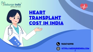 Heart Transplant Cost in India