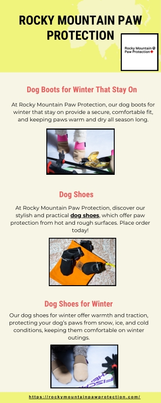 Dog Boots for Winter That Stay On