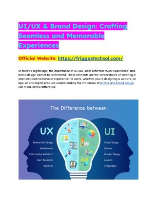 UI_UX & Brand Design_ Crafting Seamless and Memorable Experiences (1)