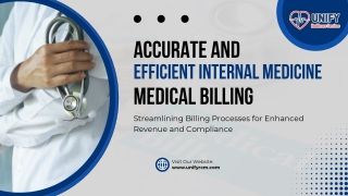 Accurate and Efficient Internal Medicine Medical Billing with Unify Healthcare
