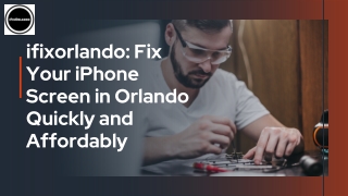 Fix iPhone Screen in Orlando – Fast & Affordable Screen Replacement