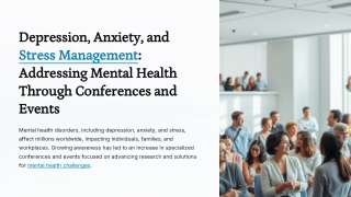 International Conference on Depression, Anxiety , Stress Management