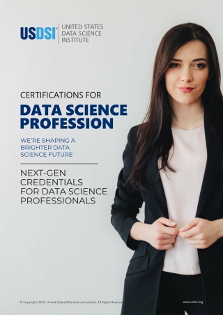 WE'RE SHAPING A BRIGHTER DATA SCIENCE FUTURE