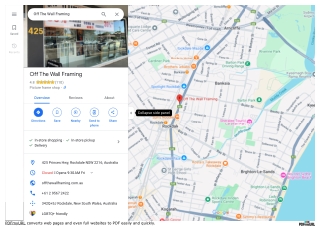 Expert Picture Framing in Sydney