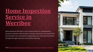 Comprehensive Home Inspection Service in Werribee for Your Peace of Mind