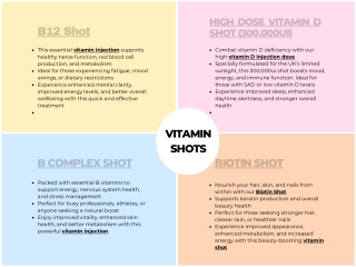 Vitamin Shots
