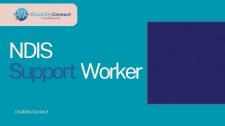Comprehensive NDIS Support Worker Services