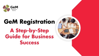 gem registration ppt