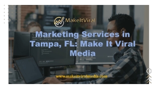 Best Marketing Services in Tampa, FL