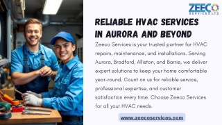 Reliable HVAC Services in Aurora and Beyond