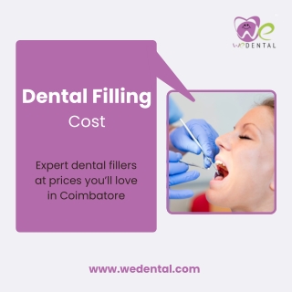 Dental filling cost