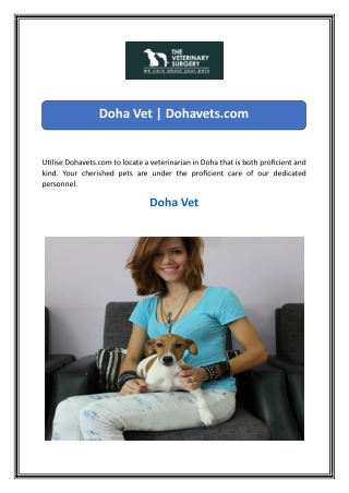 Doha Vet  Dohavets