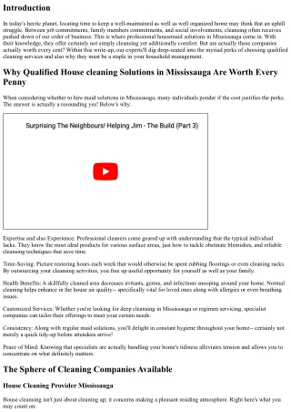 Why Specialist Maid Companies in Mississauga Cost Every Dime