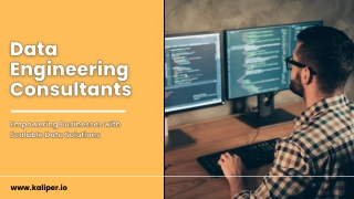 Redefining Data Solutions with Top Data Engineering Consultants
