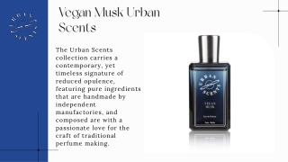 Vegan Musk Urban Scents
