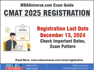 CMAT Registration 2025: Last Date, Exam Fees, How to Apply