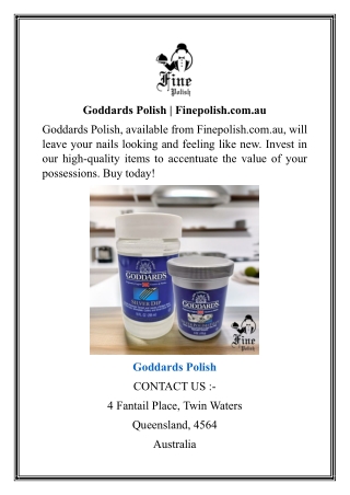 Goddards Polish  Finepolish.com.au_