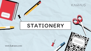 "Stationery Collection: Elevate Your Desk in Style"
