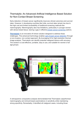 Thermalytix_ An Advanced Artificial Intelligence Based Solution for Non-Contact Breast Screening