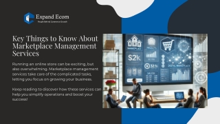 Marketplace Management Services for Effective E-commerce Growth