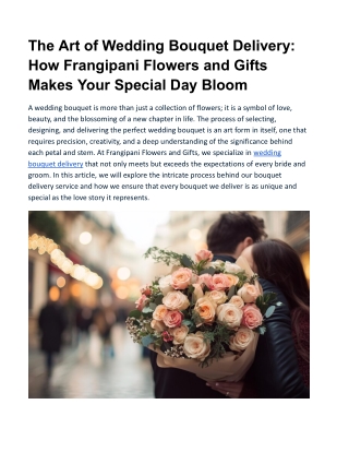 Frangipani Flowers and Gifts