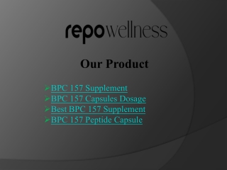 Discover the Benefits of BPC 157 Supplement - Repo Wellness