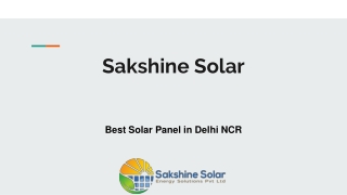 Sakshine Solar