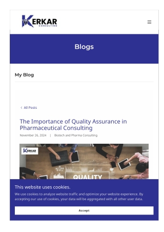 The Importance of QA in Pharmaceutical Consulting for Compliance