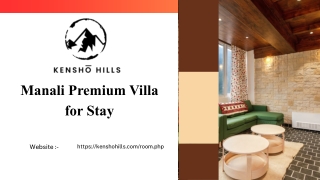 Manali Premium Villa for Stay