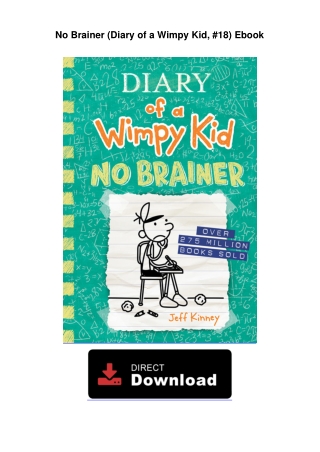 ebook-No-Brainer-(Diary-of-a-Wimpy-Kid,-#18)-Ebook