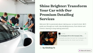 Shine Brighter Transform Your Car with Our Premium Detailing Services