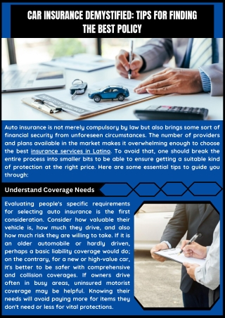 Latino Insurance Coverage Services