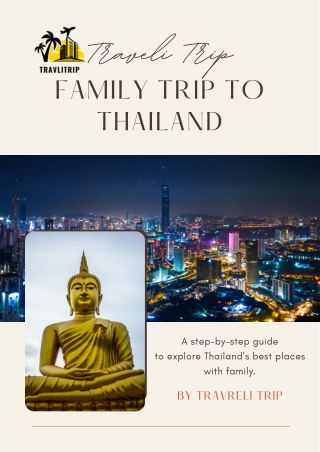 Family Trip To Thailand