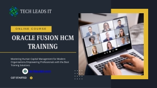 Oracle Fusion HCM Training_Techleadsit