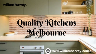 Quality Kitchens Melbourne  