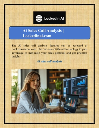 Ai Sales Call Analysis | Lockedinai.com
