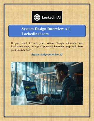 System Design Interview Ai | Lockedinai.com