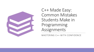 C   Made Easy: Common Mistakes Students Make in Programming Assignments