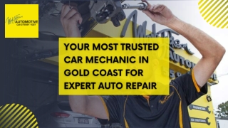 Your Most Trusted Car Mechanic in Gold Coast for Expert Auto Repair