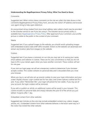 BagelExperience – Bagel Survey – Free Bagels