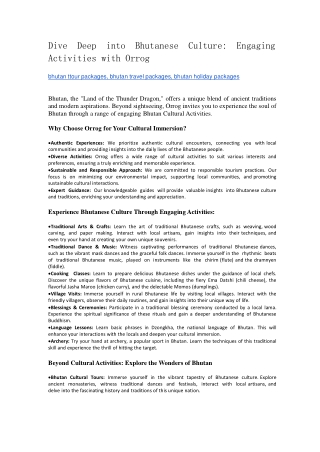 Consult with Our Experts