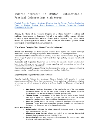 Customize Your Cultural